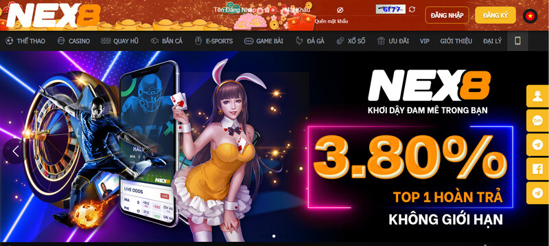 Cá Cược Bóng Đá Tại Nex8 Có Điểm Gì Hấp Dẫn Bet Thủ? Cá Cược Bóng Đá Tại Nex8 Có Điểm Gì Hấp Dẫn Bet Thủ?
