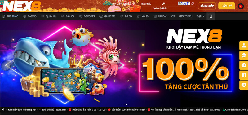 Giới Thiệu Về Game Bắn Cá Đổi Thưởng Nex8 Giới Thiệu Về Game Bắn Cá Đổi Thưởng Nex8